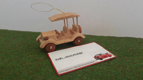 Tacot bois voiture - bois,