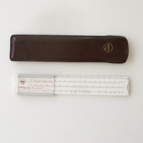 Ancienne règle calcul - règle, à