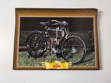 Werner 1902 carte Fiche Motos Passion Édition Atlas