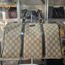 Gucci Sac Boston en PVC avec