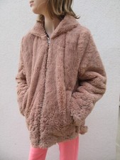 Veste à capuche fausse fourrure Zara fille Taille 11-12 ans