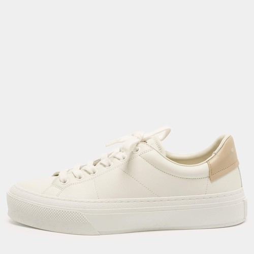 Baskets basses cuir - basses, blanc