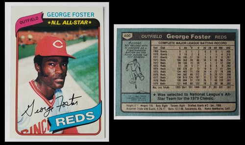 Vintage 1980 topps - 1980, george
