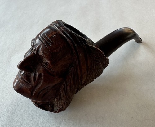 Pipe ancienne tête - pipe, «  tête