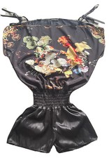 Combi Short Femme Satin Combinaison D&G Taille Unique (S-M-L)  Combishort Plage