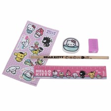 Hello kitty 6pc papeterie set - hello,