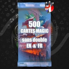Lot de 500 cartes magic the gathering