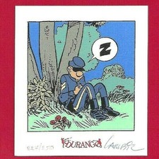 LAMBIL - LES TUNIQUES BLEUES 36 (TRES RARE SERIGRAPHIE N°/Signé) NEUF