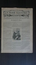 LA MODE ILLUSTREE - JOURNAL DE LA FAMILLE & SUPPLEMENT- N°49 -9/12/1894-BRODERIE
