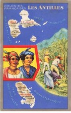 MIKIBP15-046- MARTINIQUE LES ANTILLES COLONIES FRANCAISES EDITION LION NOIR