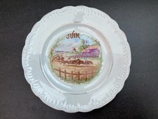 Assiette à dessert mois de