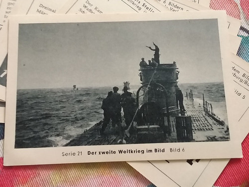 Ww2 carte photo - boat,