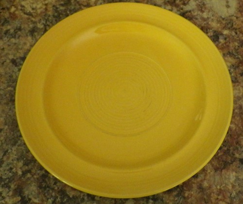 Stoneware fiestaware yellow - fiestaware,