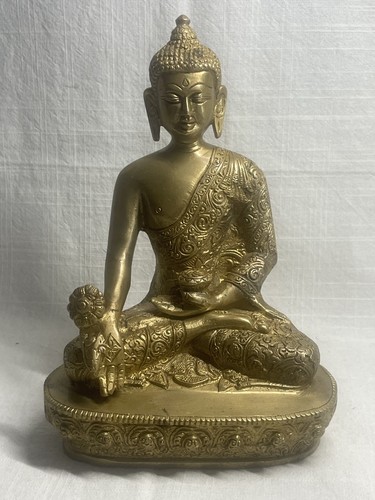 Bouddha bronze doré - bouddha, en