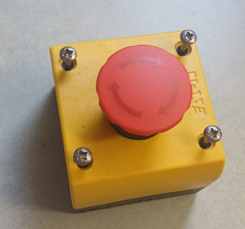 Bouton arrêt urgence 1xnc - bouton, d'arrêt
