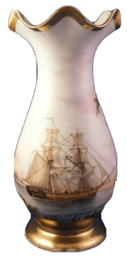 Vase scénique porcelaine - scénique,