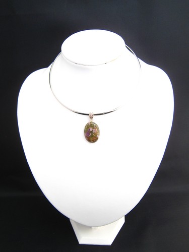 Torque pendentif tourmalines - torque,