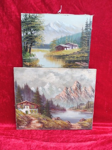 Anciens tableaux paysages - 2,