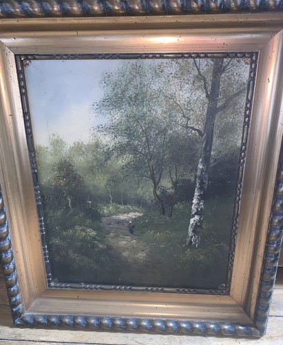Tableau peinture hst école - peinture, de