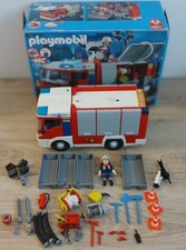 ? Playmobil 4821 – Camion de pompiers avec gyrophare et accessoires