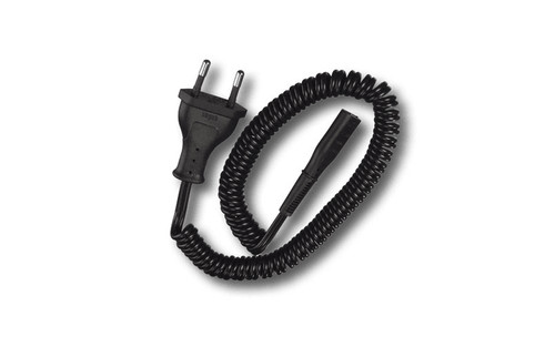 Cordon secteur 220 - 220, noir