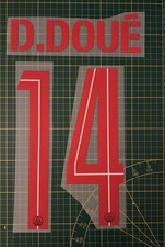 Flocage DOUÉ #14  2025 2026