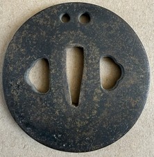Tsuba ancienne fer garde - tsuba,