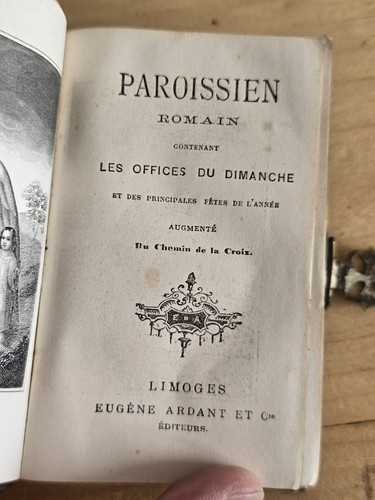 Missel paroissien romain - missel,