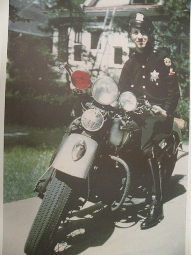Vtg panhead harley - harley, cop