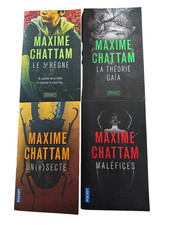 MAXIME CHATTAM  /  lot de 4