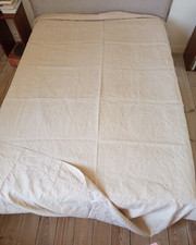 drap en lin ancien 2 m 90 par