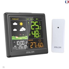 LEVIPE Station météo sans Fil, Thermomètre Hygromètre Baromètre Intérieure Extér