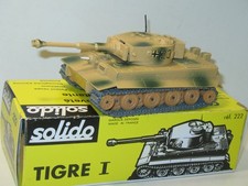 SOLIDO, Char TIGRE sable militaire complet modéle 1972'