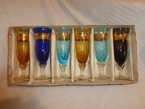 Verres flutes multicolore - flutes,