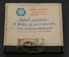 Boîte D'Allumettes Vintage Années '70 (Vide) - Une ,Union National Antiblasfemia