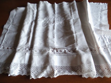 Retour de drap ,dentelle 