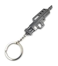 Porte-Clés Maschinenpistole Uzi Gun Métal Pendentif Charm