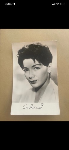 Carte postale chanteuse - carte,