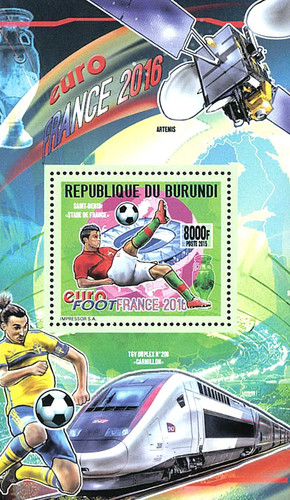 Stamps burundi 2015 imperf - burundi,