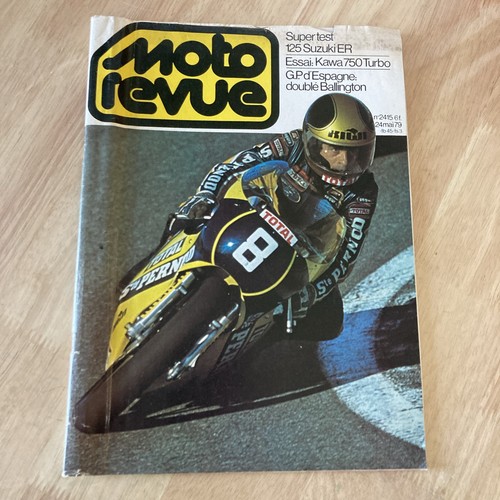 Magazine moto revue 1979 - revue,