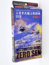 MITSUWA MODEL 1/144 MAQUETTE KIT AVION MITSUBISHI A6M5 ZERO SEN #1 AVEC BOITE 