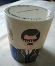 ANCIENNE TIRELIRE PUBLICITAIRE EN PLASTIQUE CRÉDIT LYONNAIS A TOURNER CHOURGNOZ