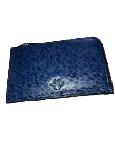 Porte cartes bleu - cartes, abeille