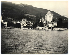 Suisse, lac de Thoune, Chateau