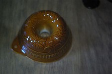 Moule ancien a gateau en terre