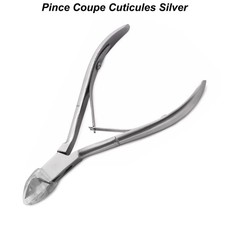 coupe-ongles manucure pédicure Pince Coupe Cuticules Silver Outils de podologie