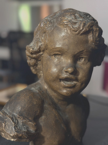 Ancienne sculpture portrait - sculpture,