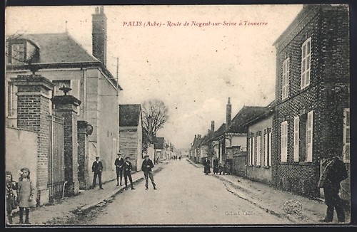 Cpa palis route de - route,