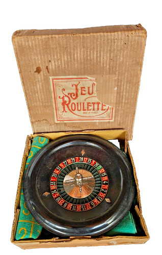 Ancien jeu roulette en - ancien, de