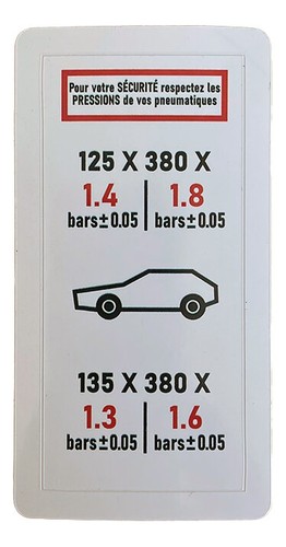 Sticker autocollant - , de